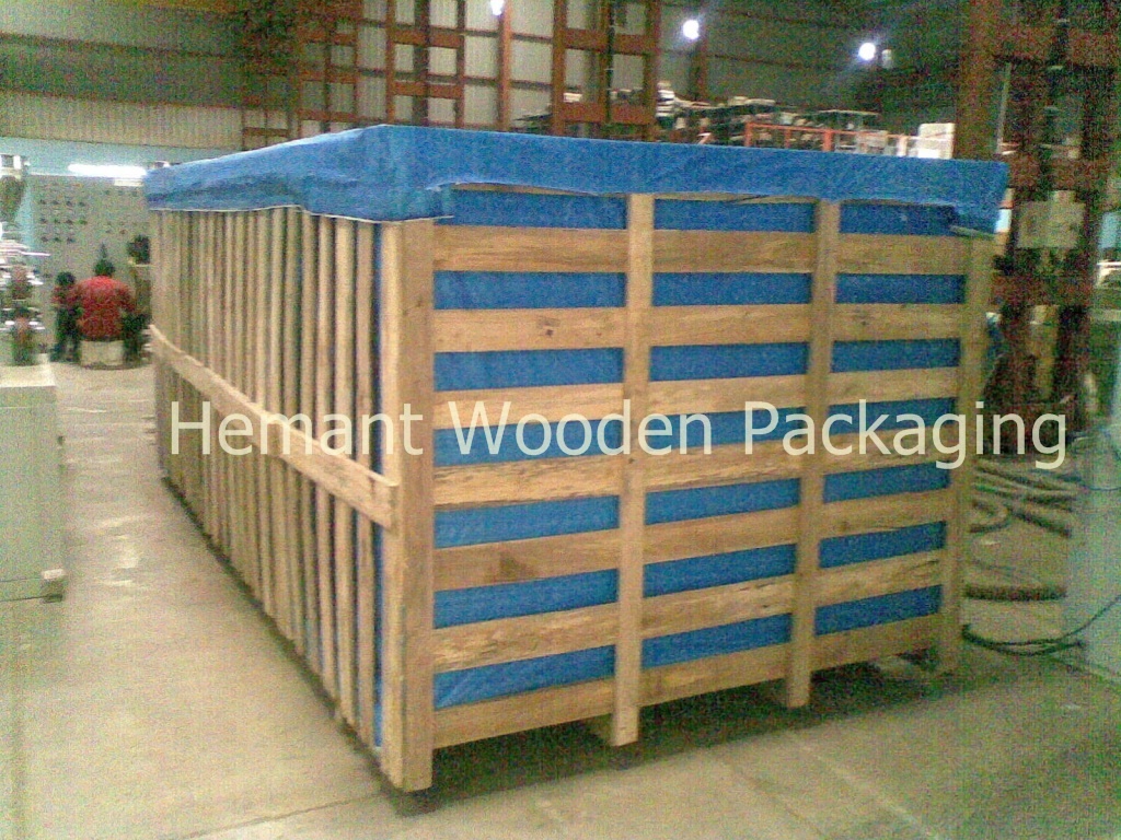 Wooden Crate Seaworthy Packing