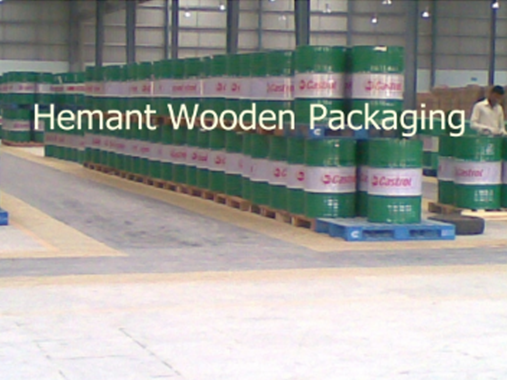 Warehouse Wooden Pallets